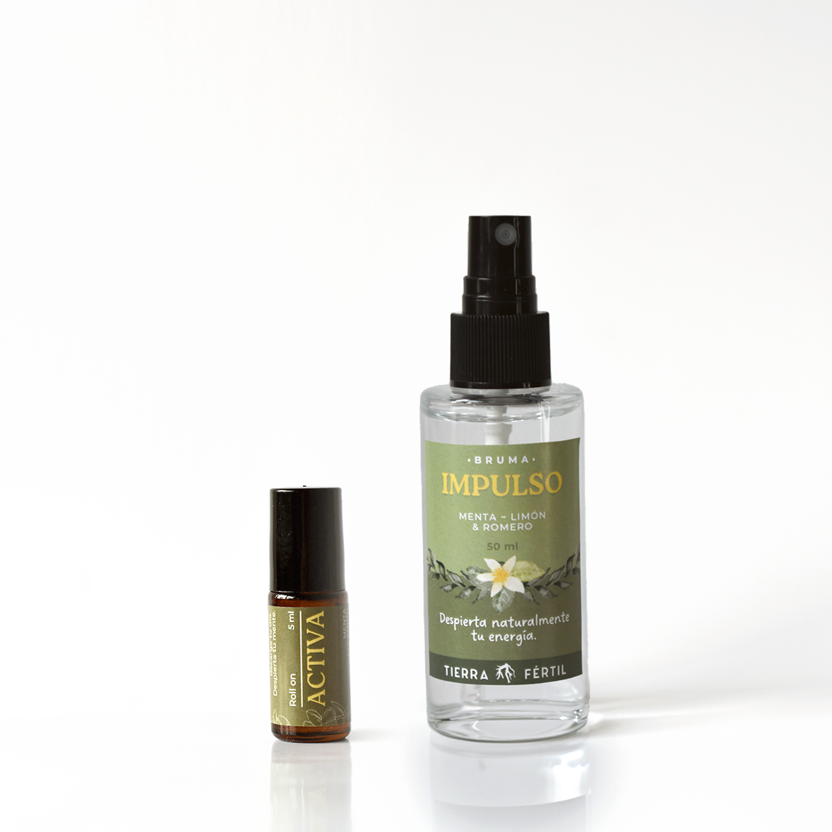 Set de aromaterapia energizante con aceites esenciales para activar el día, mejorar el foco y reducir la fatiga mental.