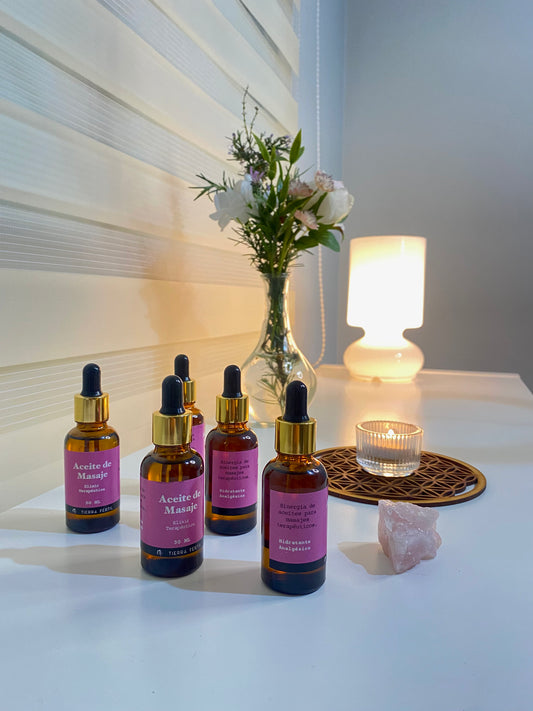 ACEITE DE MASAJES - Elixir Terapéutico