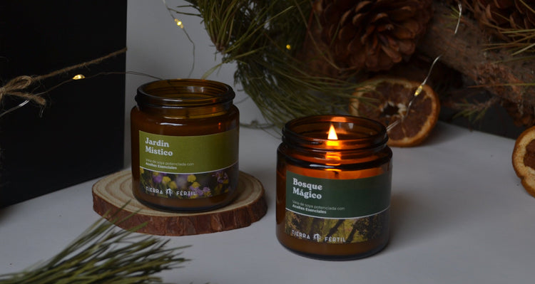 Velas de Soya Orgánicas