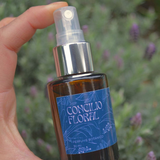 Concilio Floral - Perfume Botánico con Lavanda, Incienso y Salvia