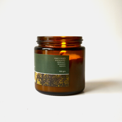 VELA DE SOYA ORGÁNICA - Bosque Mágico