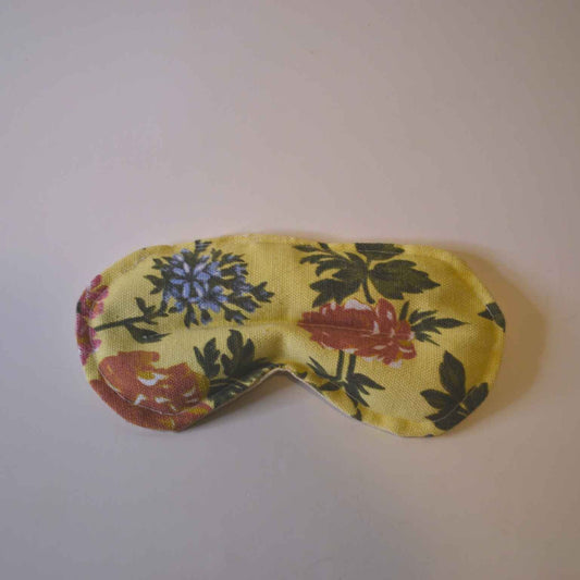 Antifaz de Descanso - Relleno con Lino y Flores silvestres de Lavanda