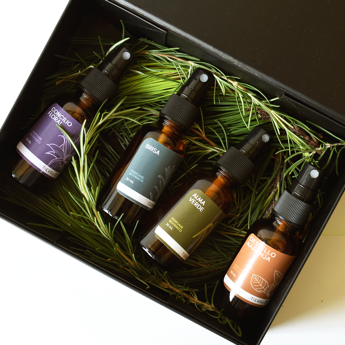 Colección de Perfumes naturales