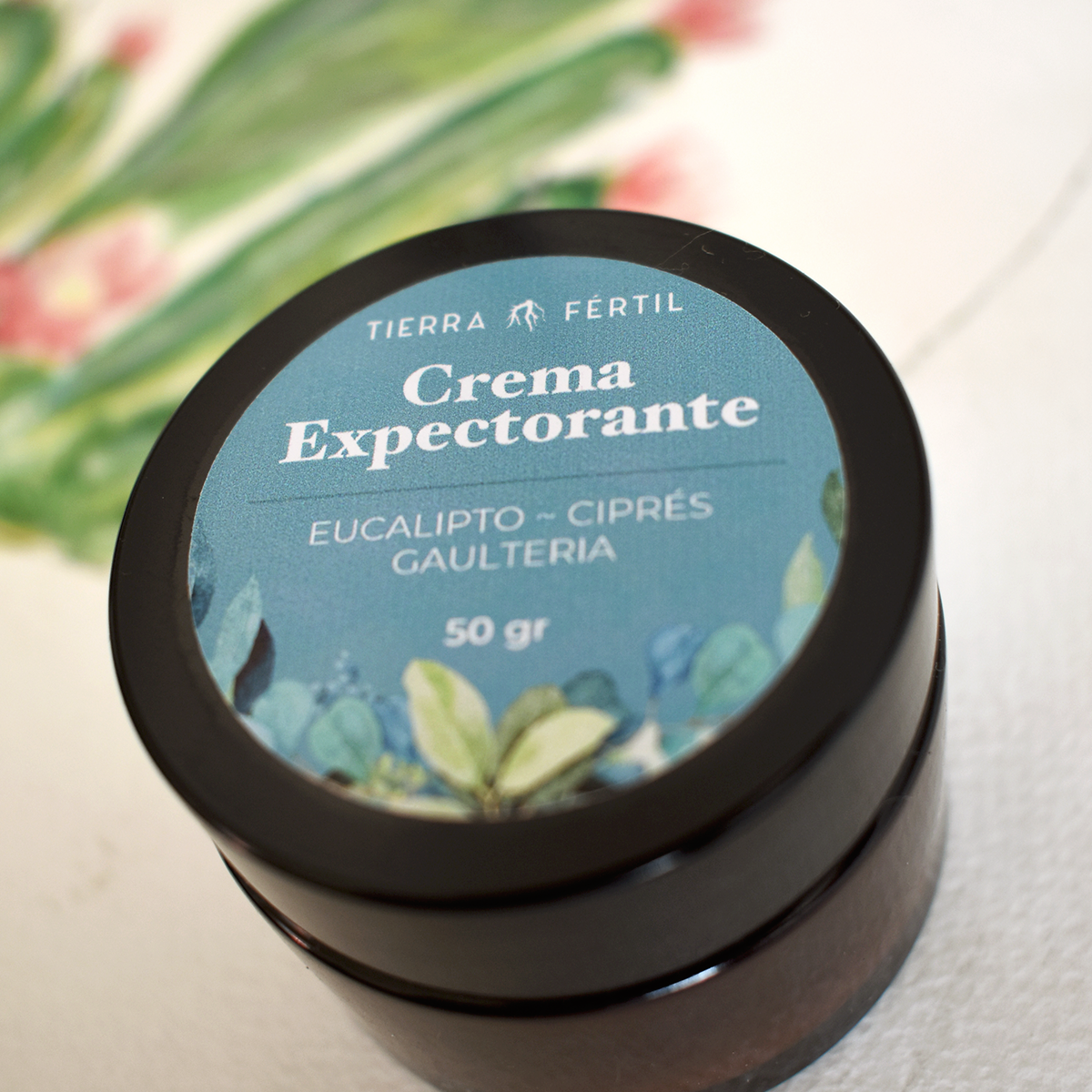 UNGÜENTO EXPECTORANTE NATURAL -  Alivio para Pecho y Vías Respiratorias