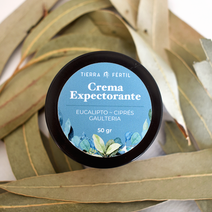 UNGÜENTO EXPECTORANTE NATURAL -  Alivio para Pecho y Vías Respiratorias