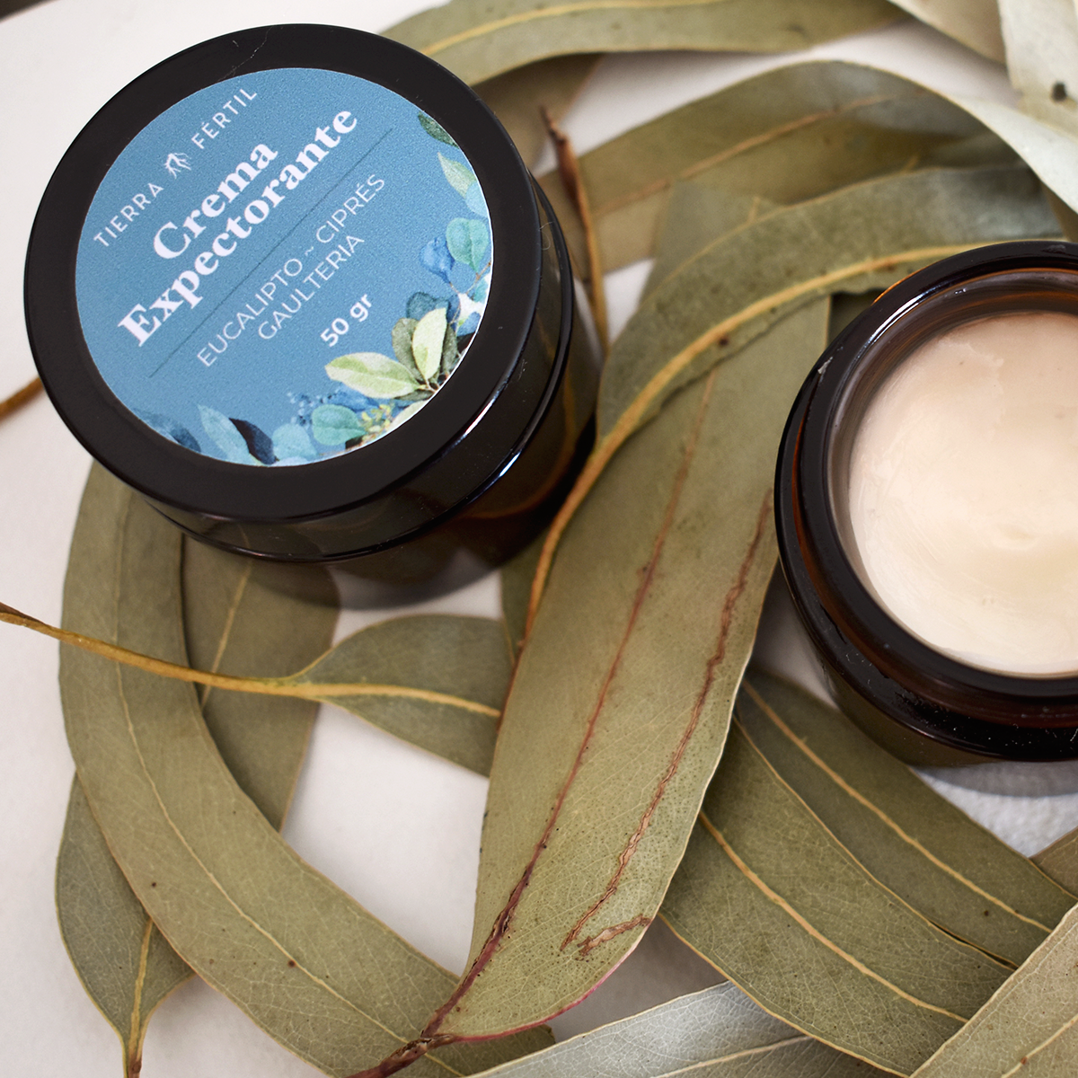 UNGÜENTO EXPECTORANTE NATURAL -  Alivio para Pecho y Vías Respiratorias