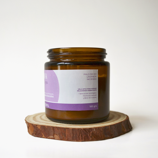 VELA DE AROMATERAPIA RELAJANTE