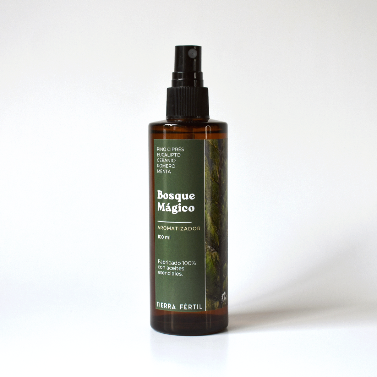 Aromatizador natural con aroma a bosque para purificar espacios, aportar frescura y crear un ambiente relajante